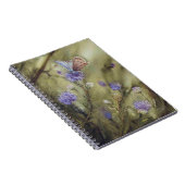 Carnet Papillon et Chardons (Côté Droit)