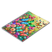 Carnet Papillon et fleur (Côté gauche)