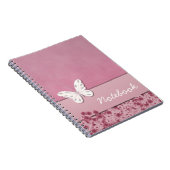 Carnet papillon et fleurs (Côté Droit)