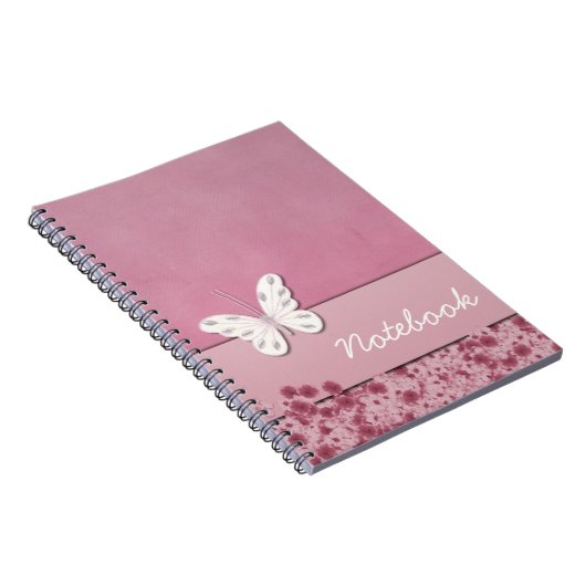 Carnet papillon et fleurs (Côté Droit)