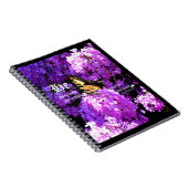 Carnet Papillon et Phlox, Ecclésiaste 3:11 (Côté Droit)