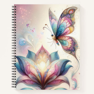 Carnet papillon éthérée