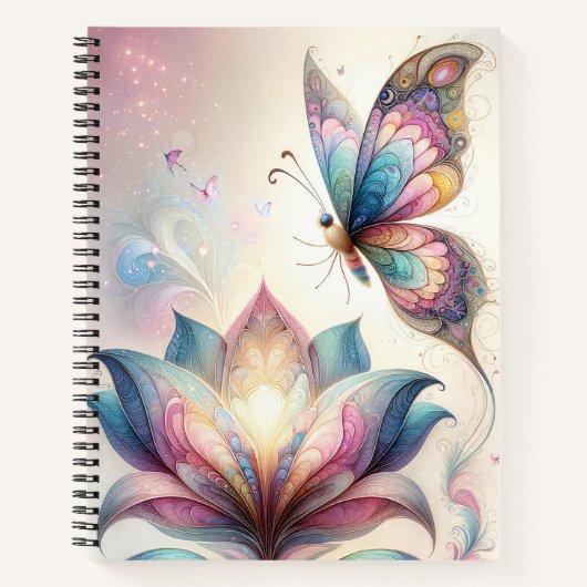 Carnet papillon éthérée (Devant)