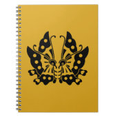Carnet Papillon face à face Ikeda (Devant)