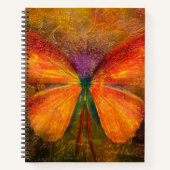 Carnet Papillon fantaisie (Devant)