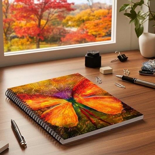 Carnet Papillon fantaisie