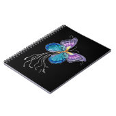 Carnet Papillon Fantaisiste (Côté gauche)