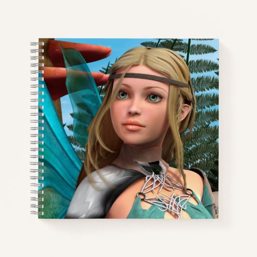 Carnet Papillon Fée (Devant)