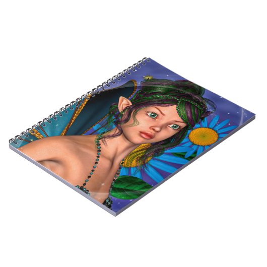 Carnet Papillon Fée (Côté gauche)