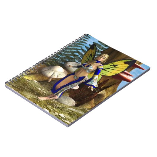 Carnet Papillon Fée (Côté gauche)