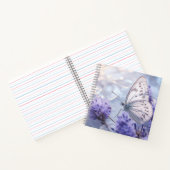 Carnet Papillon Fleur Nature Serene Tranquille (Intérieur)