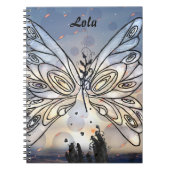 Carnet Papillon galactique (Devant)