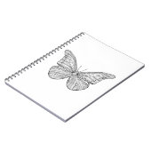 Carnet Papillon inspiré (Côté gauche)