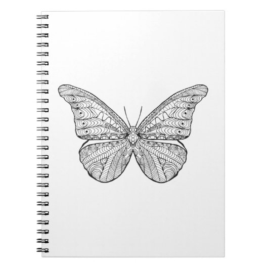 Carnet Papillon inspiré (Devant)