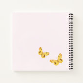 Carnet Papillon jaune - Et si je tombe ? Inspiration (Dos)