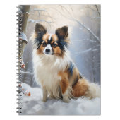 Carnet Papillon Laisser neiger Noël (Devant)