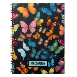 Carnet Papillon Mignon Personnalisé