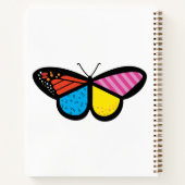 Carnet papillon moderne (Dos)