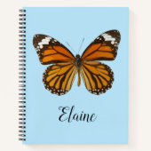 Carnet Papillon monarque (Devant)