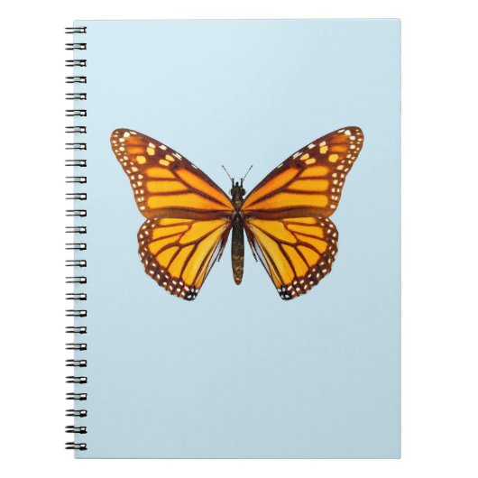 Carnet Papillon monarque (Devant)