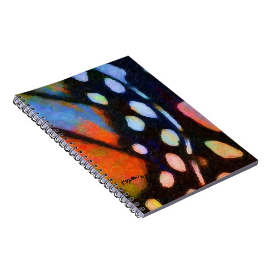 Carnet Papillon monarque (Côté Droit)