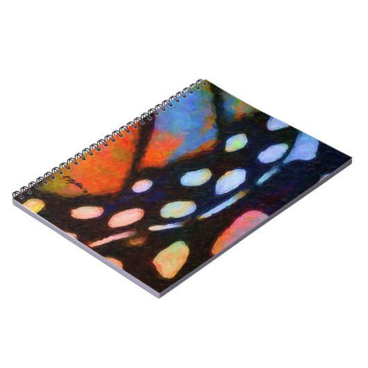 Carnet Papillon monarque (Côté gauche)