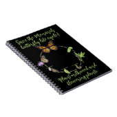Carnet Papillon monarque (Côté Droit)