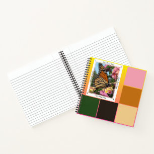 Carnet Papillon monarque