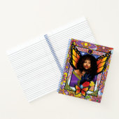 Carnet Papillon monarque Fée Purple Floral (Intérieur)