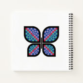 Carnet Papillon Mosaic Radiance (Dos)