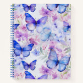 Carnet papillon motif (Devant)