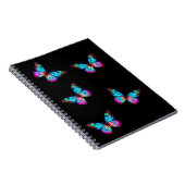 Carnet papillon noir (Côté Droit)