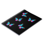 Carnet papillon noir (Côté gauche)
