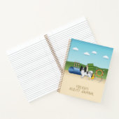 Carnet Papillon Noir Et Blanc Avec Équipement D'Agilité (Intérieur)