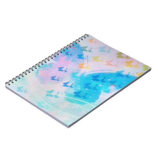 Carnet Papillon nuageux (Côté gauche)