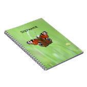 Carnet Papillon paon (Côté Droit)