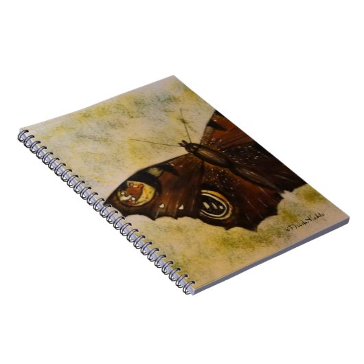 Carnet Papillon peint Frida Kahlo (Côté Droit)