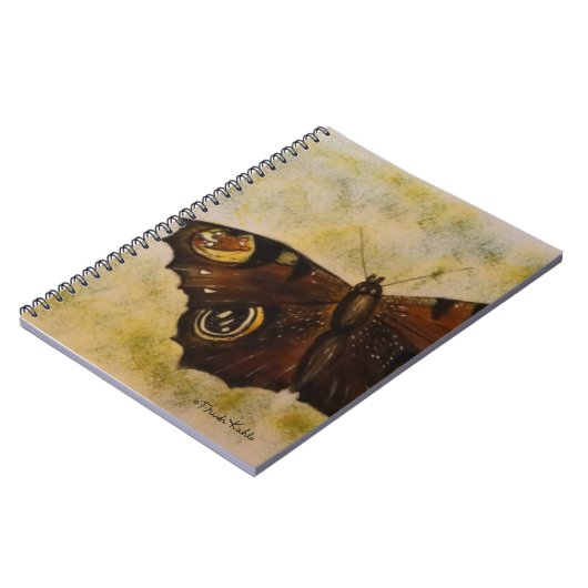 Carnet Papillon peint Frida Kahlo (Côté gauche)