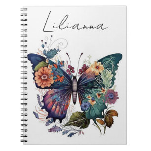 Carnet Papillon personnalisé