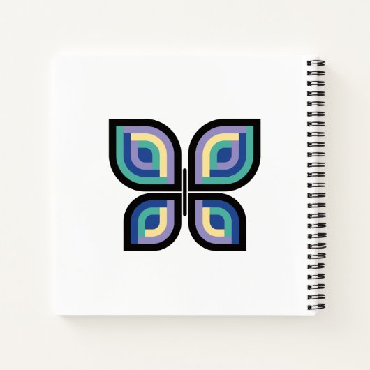 Carnet Papillon Pétal Prism (Dos)