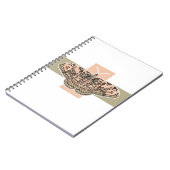 Carnet Papillon rose (Côté gauche)