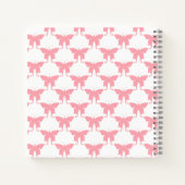 Carnet Papillon rose (Dos)