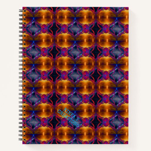 Carnet Papillon rouillé (Devant)