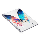 Carnet Papillon Sauvage Nature Animal Couleur Art Peintur (Côté Droit)