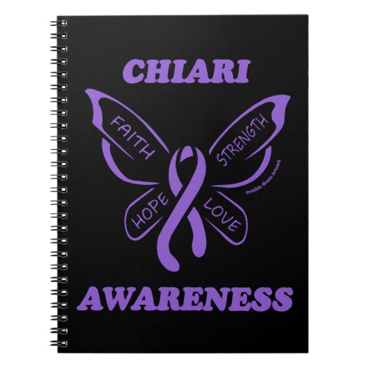 Carnet Papillon/Sensibilisation...Carnet Chiari (Devant)