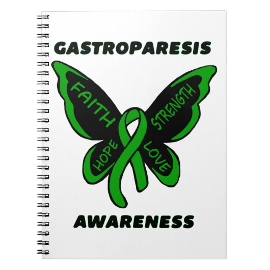 Carnet Papillon/Sensibilisation...Gastroparesis (Devant)