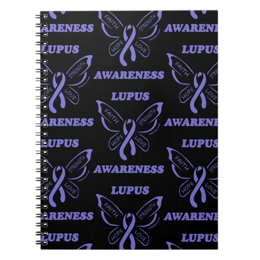 Carnet Papillon/Sensibilisation...Lupus (Devant)