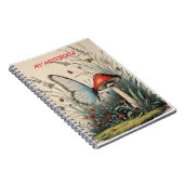 Carnet Papillon sous la Fleur (Côté Droit)