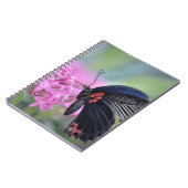 Carnet Papillon sur fleur (Côté gauche)