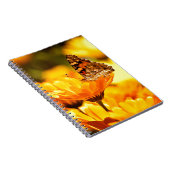 Carnet Papillon sur fleur (Côté Droit)